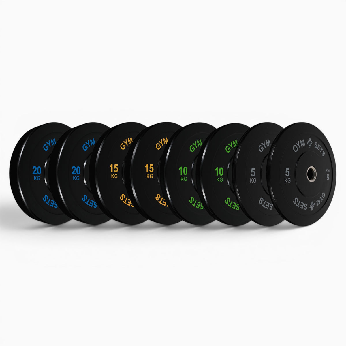 Discos Bumper Olímpicos de Colores