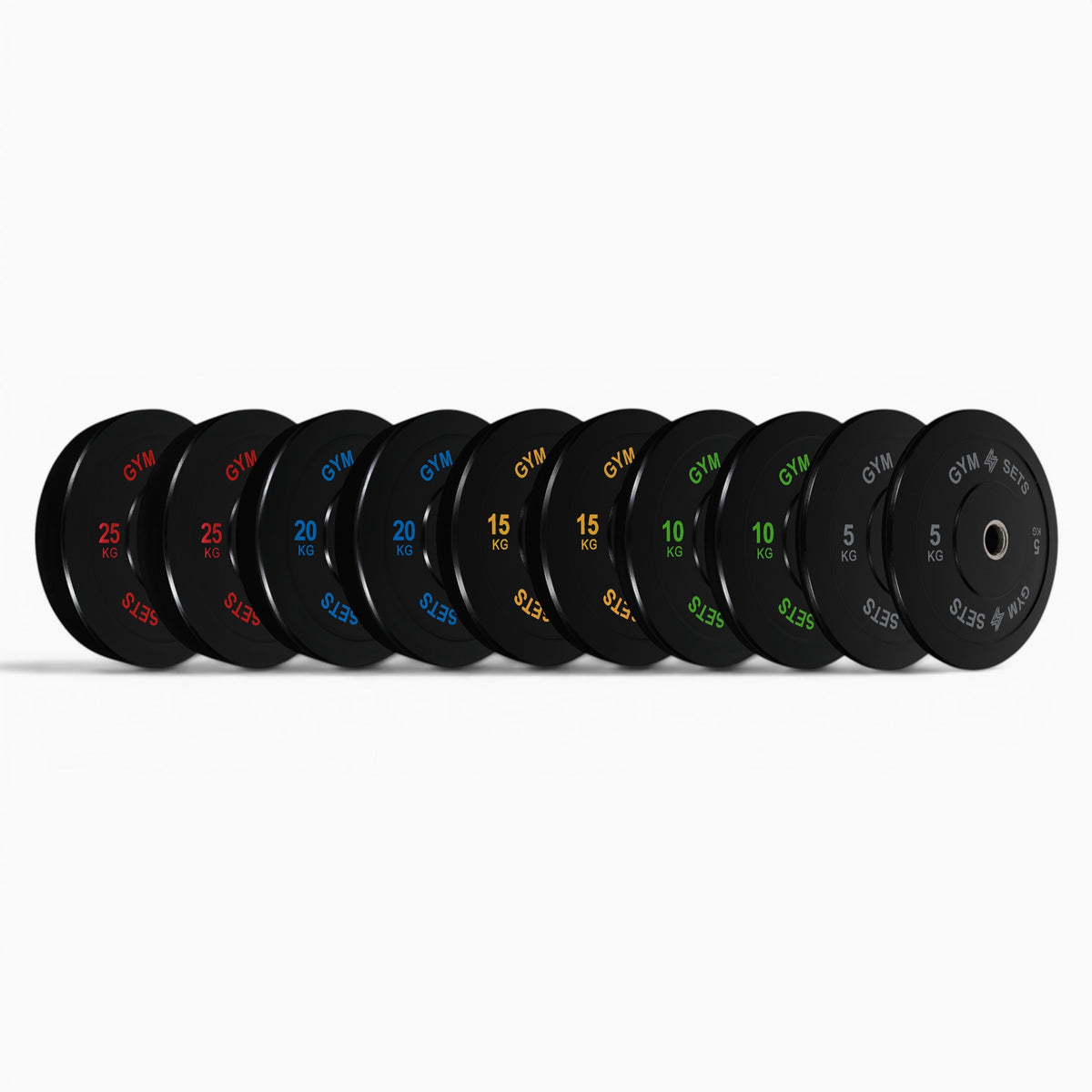 Discos Bumper Olímpicos de Colores