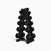 Juego de mancuernas hexagonales de 2,5 a 12,5 kg