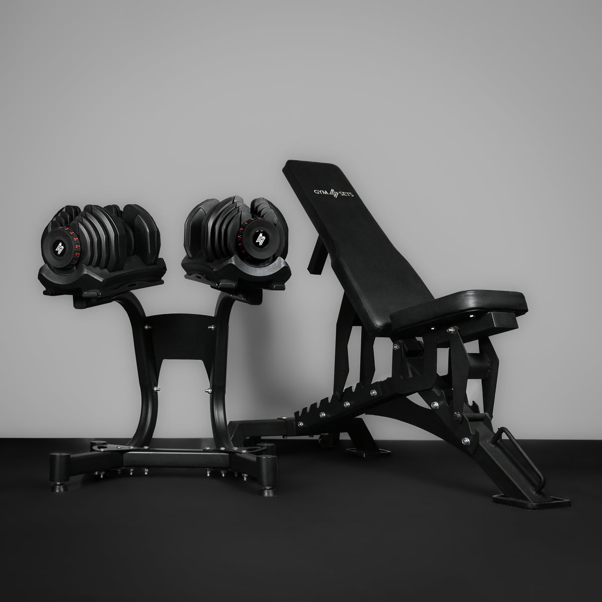 Banco de Musculación Comercial GYMSETS con Tres Patas