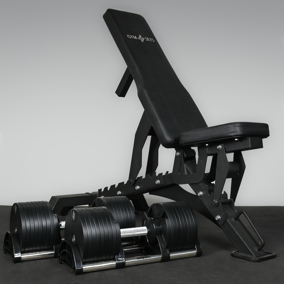Banco de Musculación Comercial GYMSETS con Tres Patas