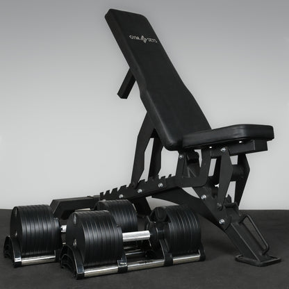 Banco de Musculación Comercial GYMSETS con Tres Patas
