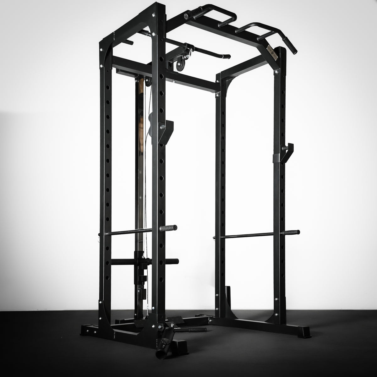 Jaula de Potencia GymSets P100 con Sistema de Poleas