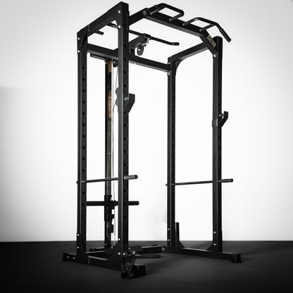 Jaula de Potencia GymSets P100 con Sistema de Poleas