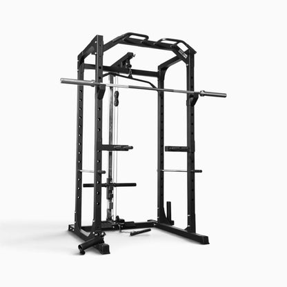 Jaula de Potencia GymSets P100 con Sistema de Poleas