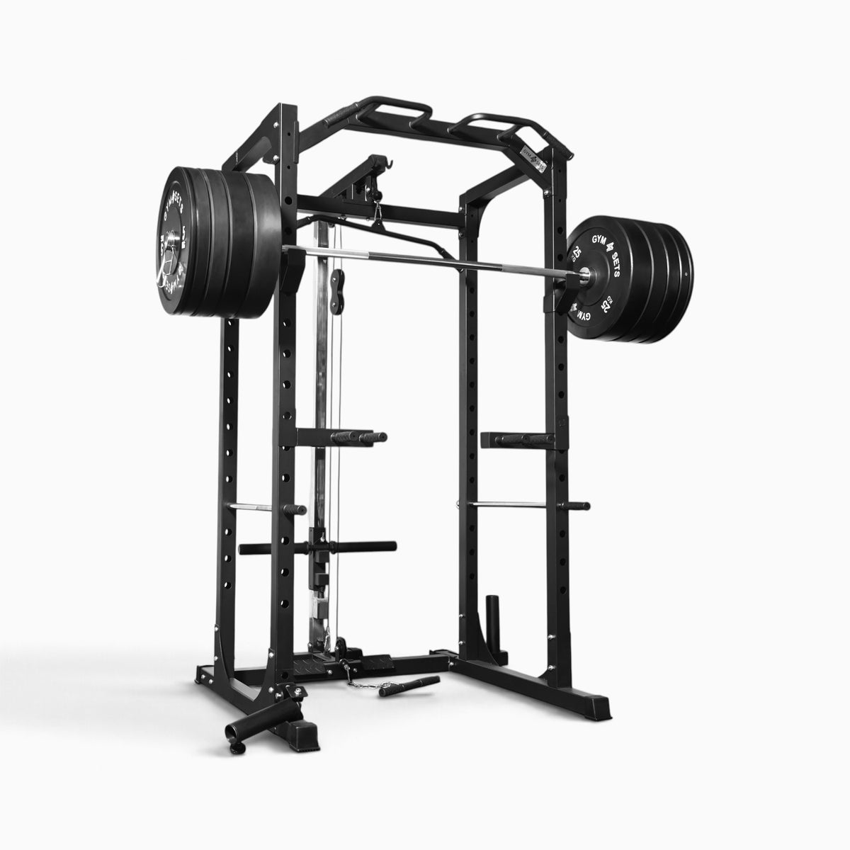 Jaula de Potencia GymSets P100 con Sistema de Poleas