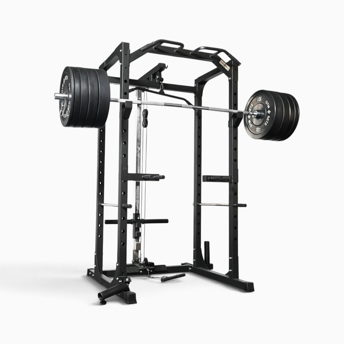 Jaula de Potencia GymSets P100 con Sistema de Poleas