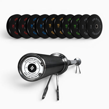 Discos Bumper Olímpicos de Colores