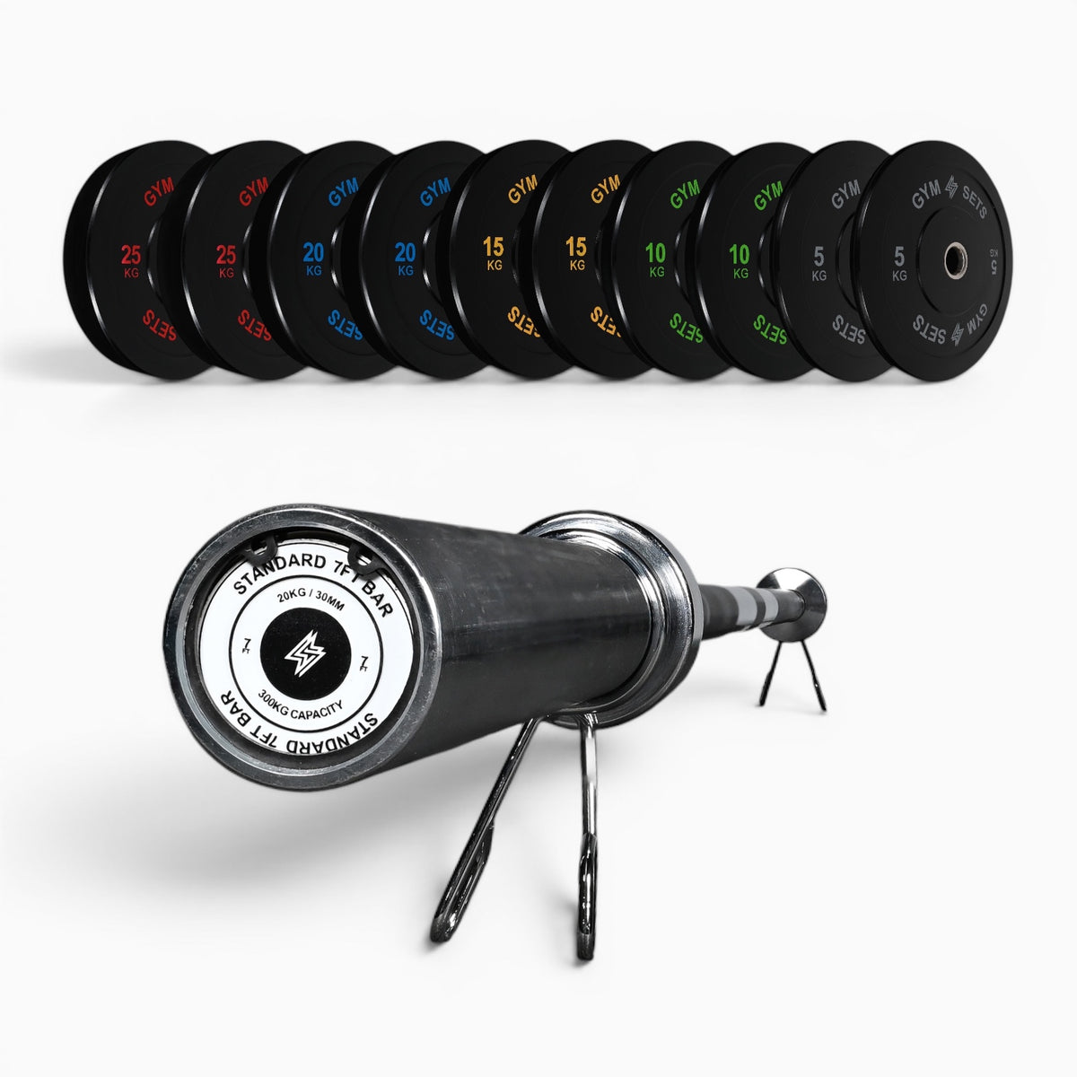 Discos Bumper Olímpicos de Colores