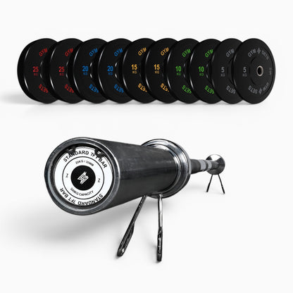Discos Bumper Olímpicos de Colores